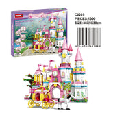 EC-Fairy Land Snow Playground Castle Building Set (1000 Pieces)